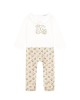 Dolce & Gabbana beige baby logo babygrow gift set