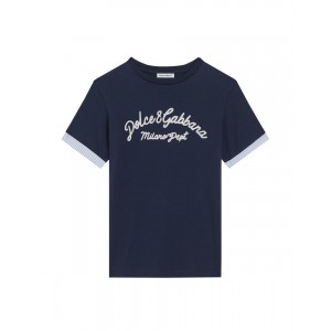 Dolce & Gabbana jersey T-shirt with logo