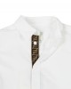 White cotton poplin shirt
