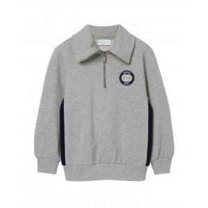 Embroidered cotton sweatshirt