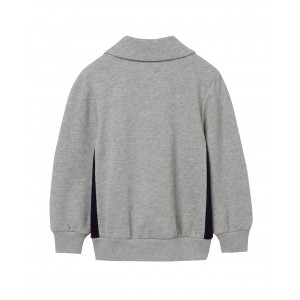 Embroidered cotton sweatshirt
