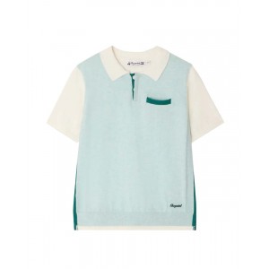 Laser polo in pastel shades