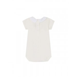 Hand-embroidered Juillet bodysuit