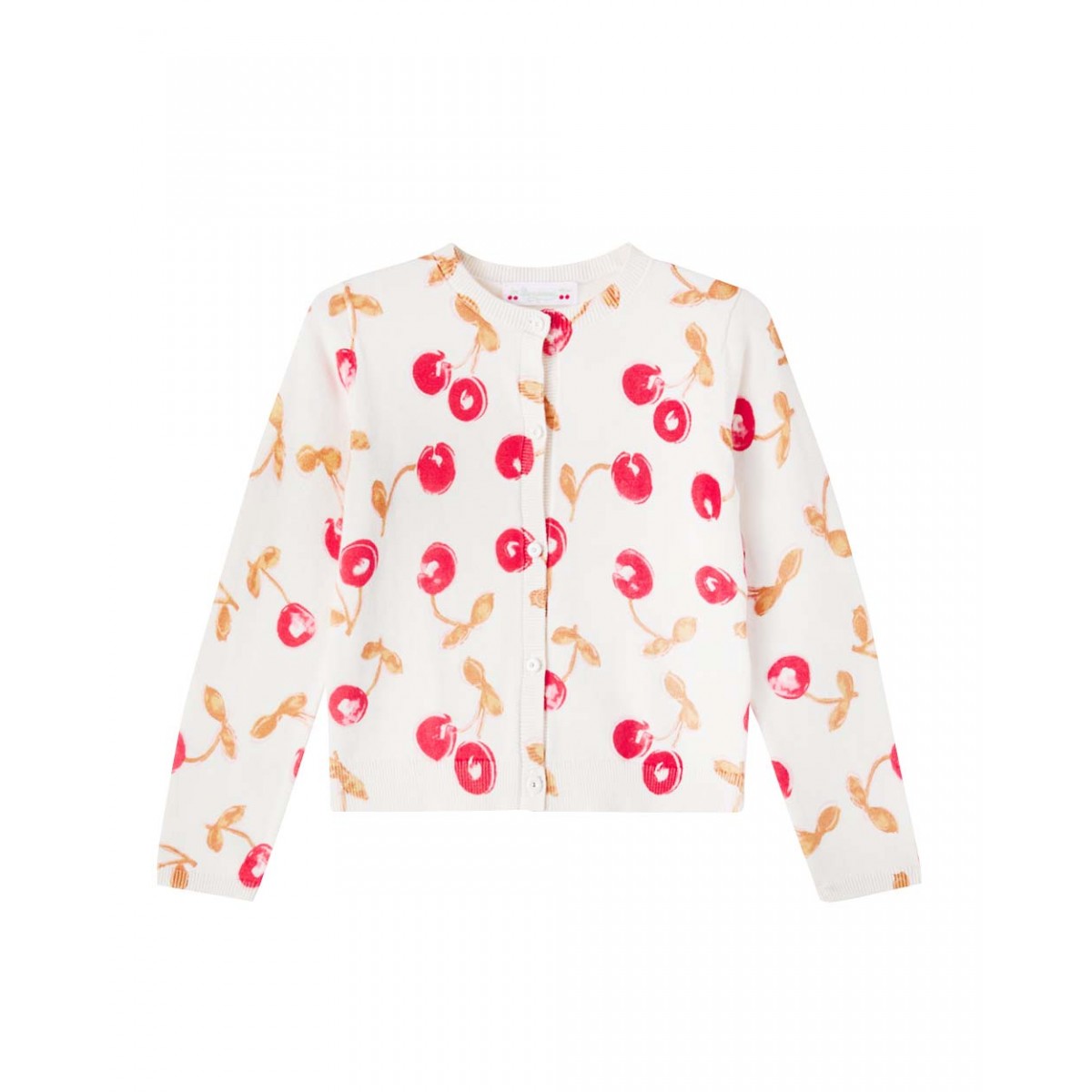 Feli printed cotton cardigan