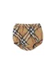 Check cotton dress with bloomers