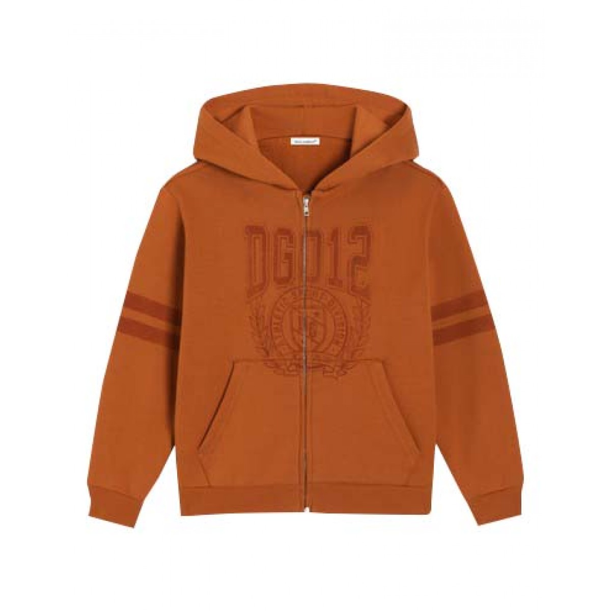 Hoodie with brand initials