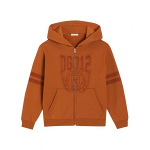 Hoodie with brand initials