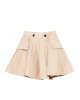 Belted front-pocket skirt