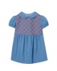 Baby dress with GG embroidery