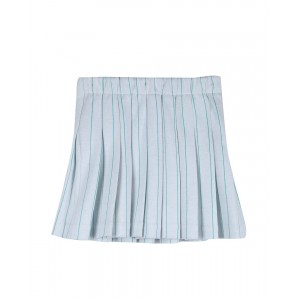 Green striped tennis skirt