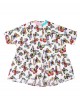 Butterflies print dress